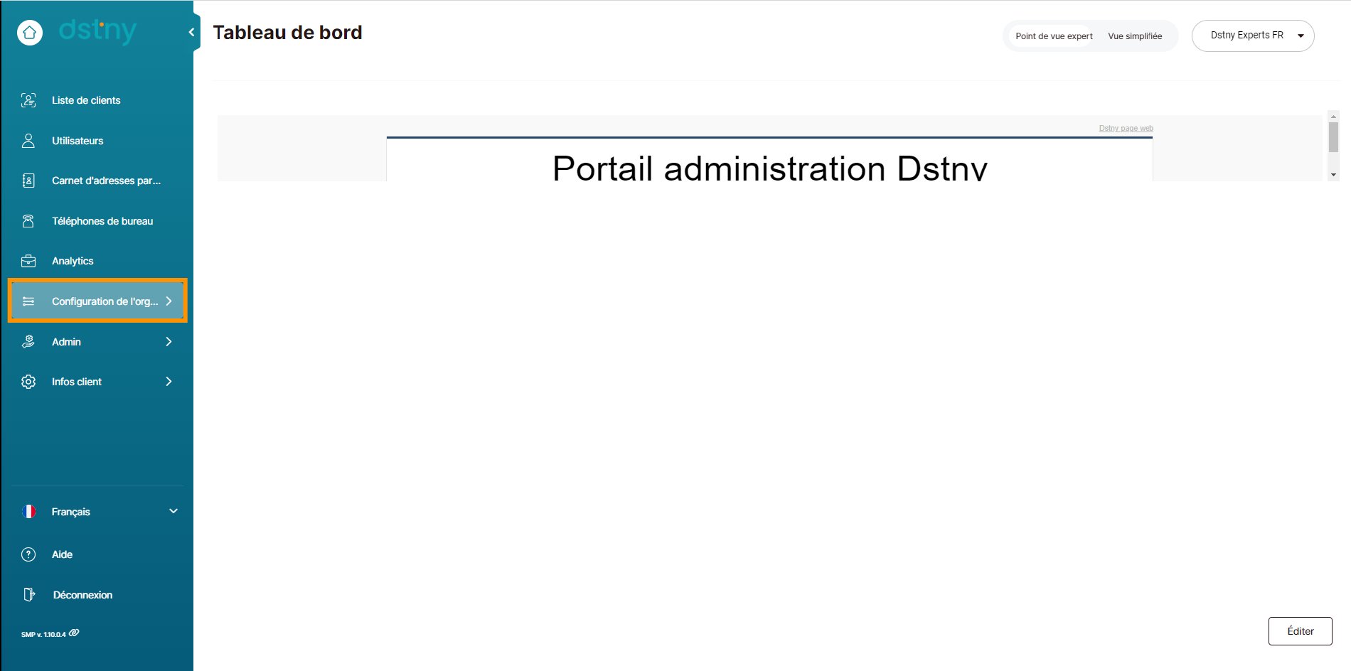 fichier audio sur Dstny