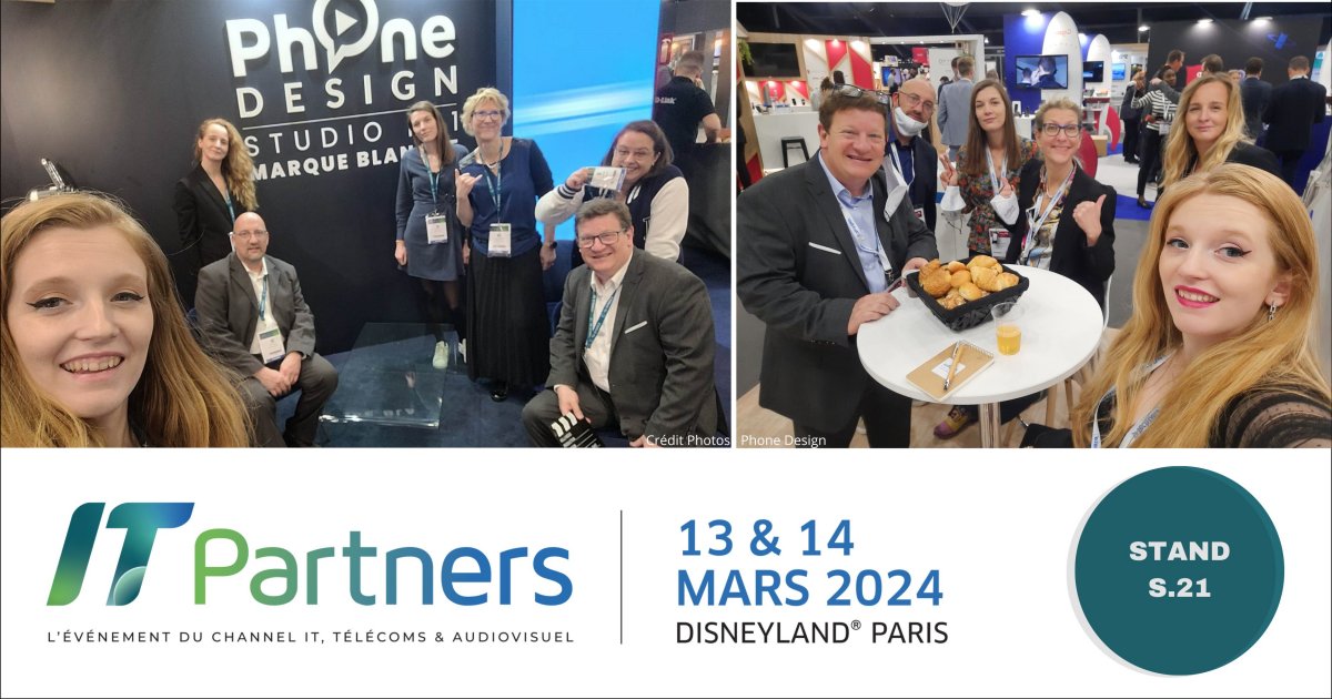 IT PARTNERS 2024 : venez nous voir sur le Stand S.21 !